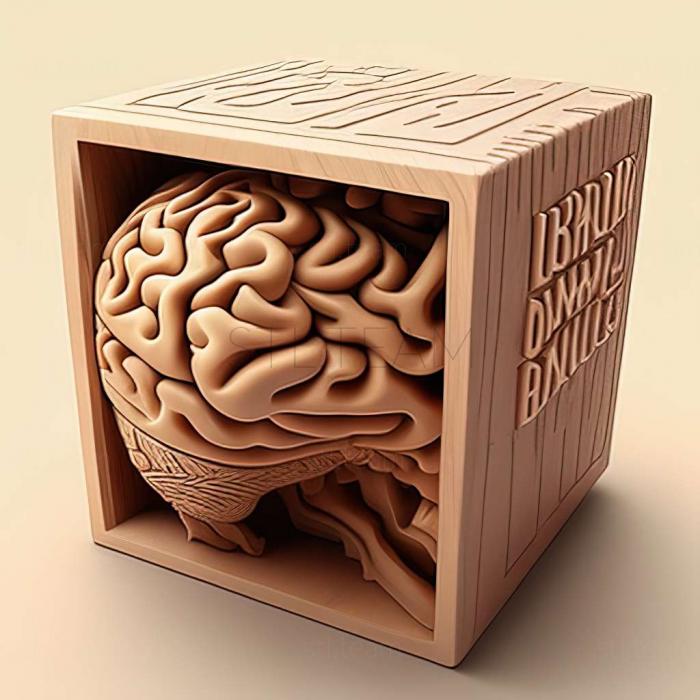3D model Tiny Brains game (STL)